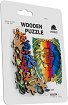 Лъв - Дървен пъзел от 40 части в нестандартна форма - пъзел