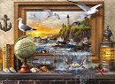Морски живот - Пъзел от 1000 части на Доминик Дейвисън - пъзел