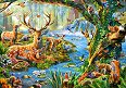 Живот в гората - Пъзел от 500 части - пъзел