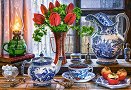 Натюрморт с лалета - Пъзел от 1500 части на Маркус Родригес - пъзел