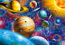 Слънчевата система - Пъзел от 1000 части на Ейдриан Честърман - пъзел