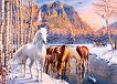 Снегът се топи - Пъзел от 180 части - пъзел