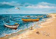 Сутрин край брега - Пъзел от 500 части от колекцията Art Collection - пъзел