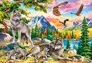 Семейство вълци - Пъзел от 1000 части - пъзел