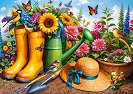 Златни ботуши, цъфтящи корени - Пъзел от 1000 части - пъзел
